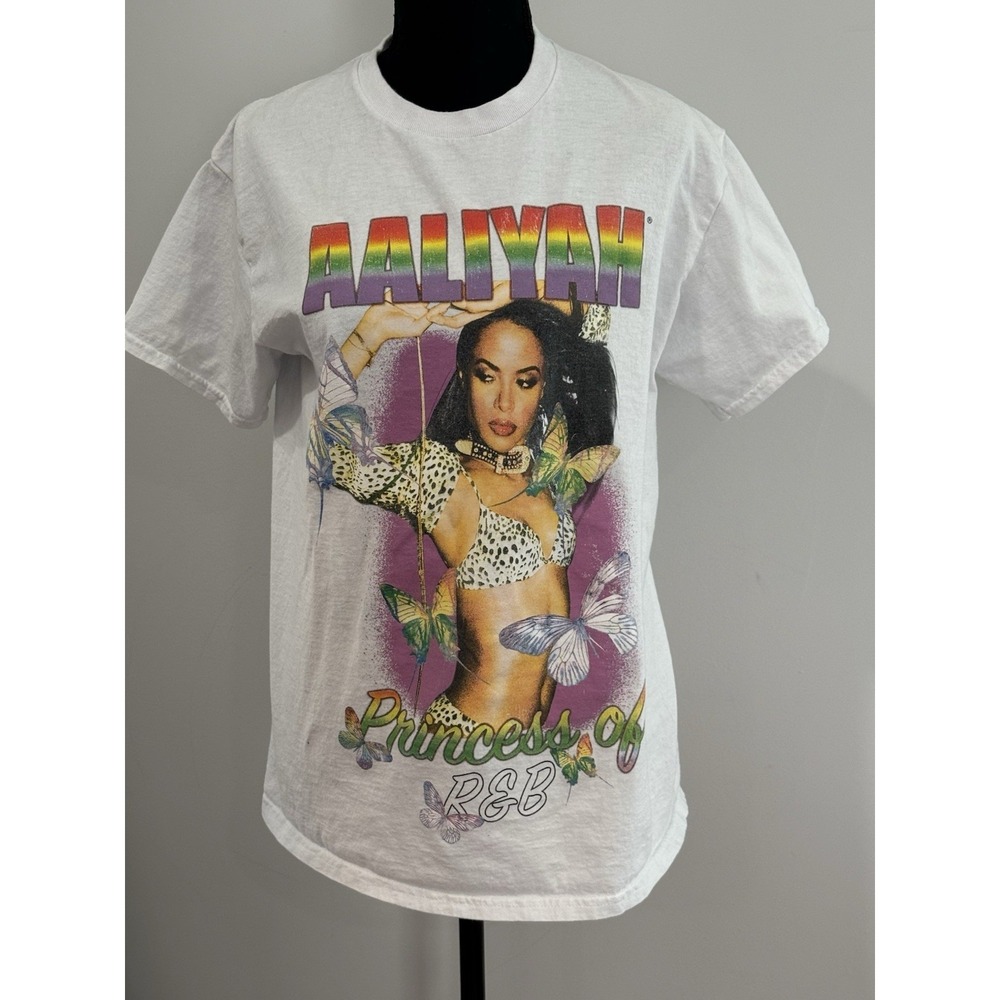 Aaliyah Princess Of R&B Rap T Shirt Size S 650